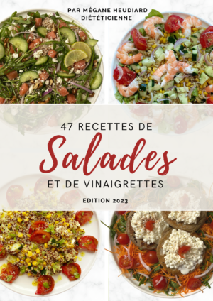 Ebook 47 recettes de salades et de vinaigrettes - Edition 2023